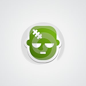 Emoji Frankenstein Sticker