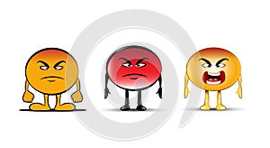 Emojis angry