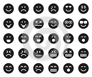 EMOJIS Black Icons