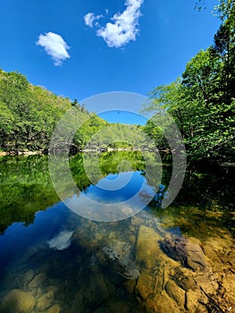 Emory River Gorge Scenic landscape art