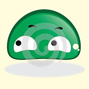 Negative Feeling Emoticon