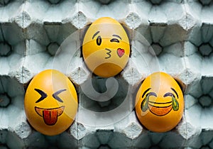 Emoticons easter eggs