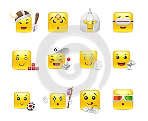 Emoticons that play