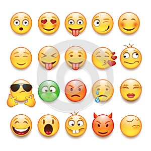 Emoticons set