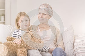 Emotional bond with cancer mother