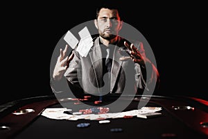 Emotional high stakes poker playerÃ¢â¬Â¨ photo