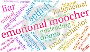 Emotional Moocher Word Cloud