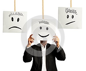 Emotions in business photo