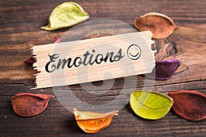 Emotions word