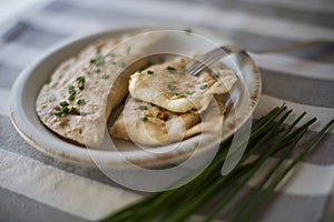 Empanada with cheese