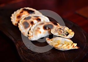 Empanada, meat pie photo