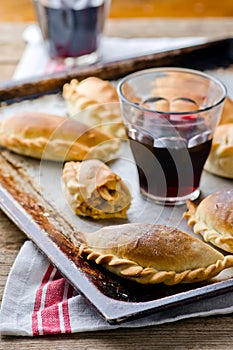 Empanadas ,traditional Argentina pies.