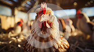 Empathetic Portraits Of Chickens In Barns Innovative Techniques And Strong Expressions