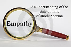 Empathy Concept Definition photo