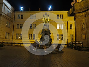 Emperor Charles IV statue in Prague