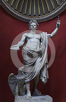 Emperor Claudius statue Vatican city Rome
