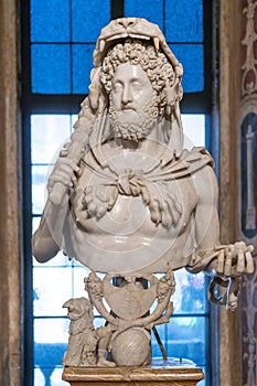 Emperor Commodus as Hercules