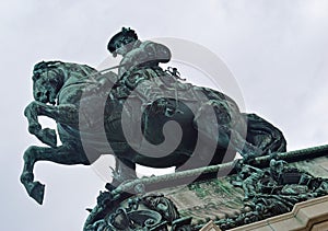 Emperor Franz Joseph II Statue Vienna Austria