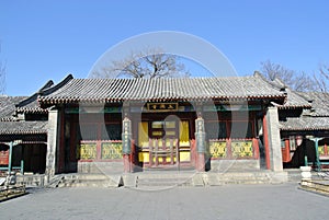 Emperor Guangxu's residence in the Summer Palace