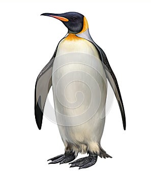 Emperor penguin Aptenodytes forsteri