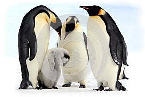 Emperor penguins (Antarctic)