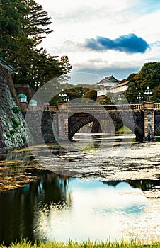 The Emperor's Palace in Chiyoda, Tokyo, Japan