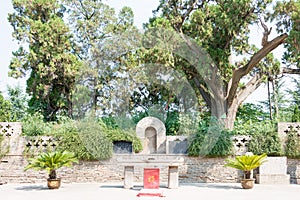 Emperor Shun Tomb Soenic Spot. a famous historic site in Yuncheng, Shanxi, China.