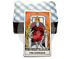 The Emperor Tarot Card Power Leader Ruler King Boss