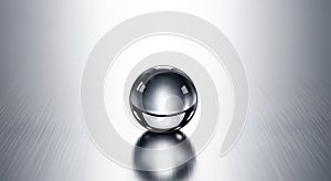 Emphasizes simplicity and elegance drawing attention to material