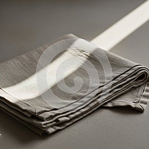 Emphasizes simplicity and elegance with an interplay of light and