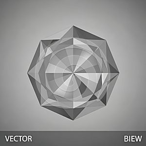 Emphasizing sharp lines and precise angles set against a plain