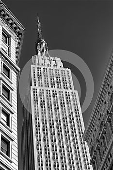 Empire State Building B&W