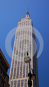 Empire State Building in New York City.