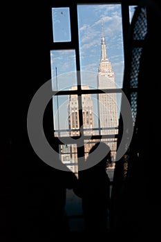 Empire State Building From The New Yorker Hotel, Manhattan photo