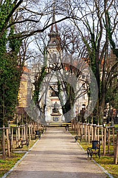 Church of Holy Trinity, Lesser Town, Smichov, Prague, Czech Republic photo