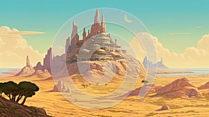 Empires Of The Desert: A Moebius-inspired Fantasy World