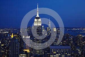 EmpireState tower in the Night time