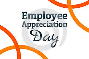 Employee Appreciation Day concept. First Friday in March. Holiday concept. Template for background, banner, card, poster photo