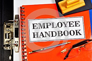 Employee Handbook-personnel management policy, explains business goals, results, defines personnel practices in accordance with photo