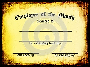 Employee of the Month