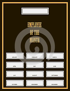 Employee Of The Month Award Kit