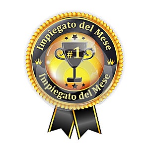 Employee of the month in Italian Language