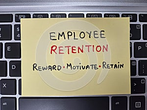 Employee Retention. Reward, motivate and retain.