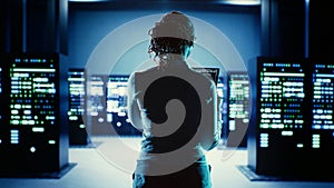 Employee runs code in data center