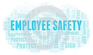 Employee Safety word cloud.