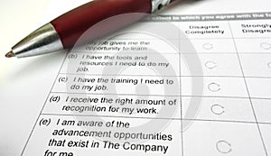 Employee survey