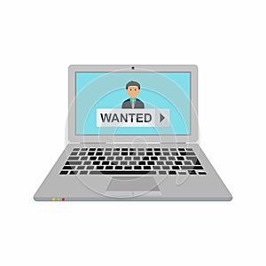 Employee Wanted icon vector image.