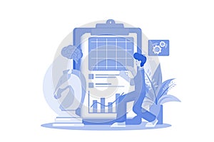 Employees Doing Strategy Planning