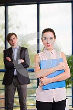 Employees smartly dressed photo