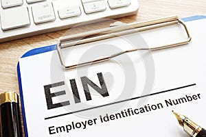 Employer Identification Number EIN.